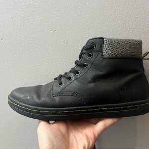 Dr Martens Black Ankle Boots Booties Women’s Size 7 Lace Up